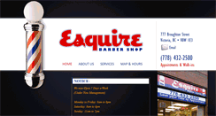 Desktop Screenshot of esquirebarber.com